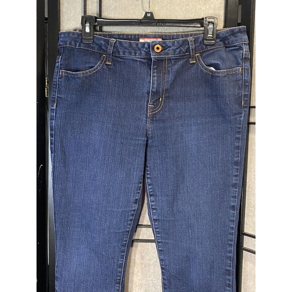 Tommy Hilfiger Womens Size 12 Cropped Jeans Dark Denim 2016 Tag - Picture 2 of 14